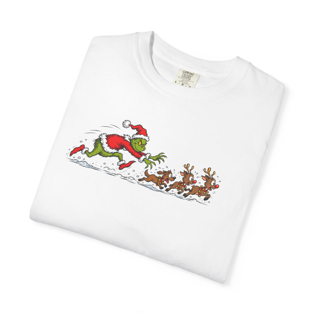 Grinch Santa Dash Tee