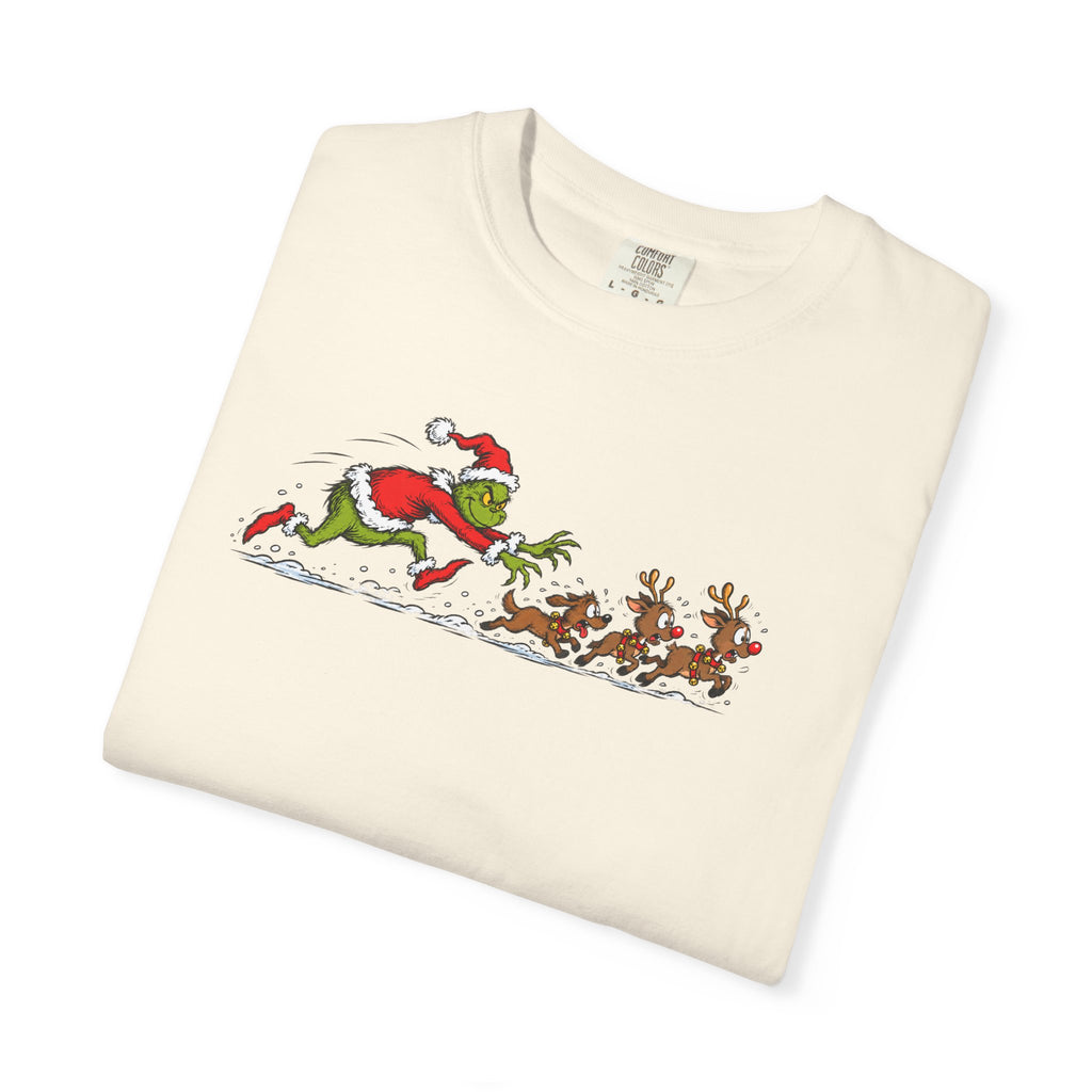 Grinch Santa Dash Tee