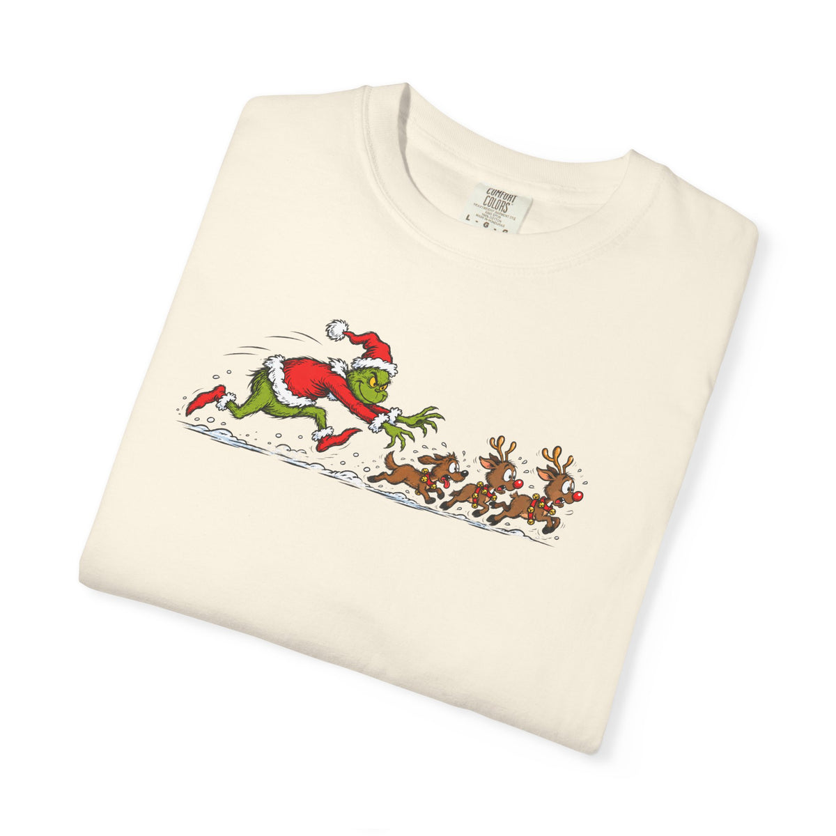 Grinch Santa Dash Tee