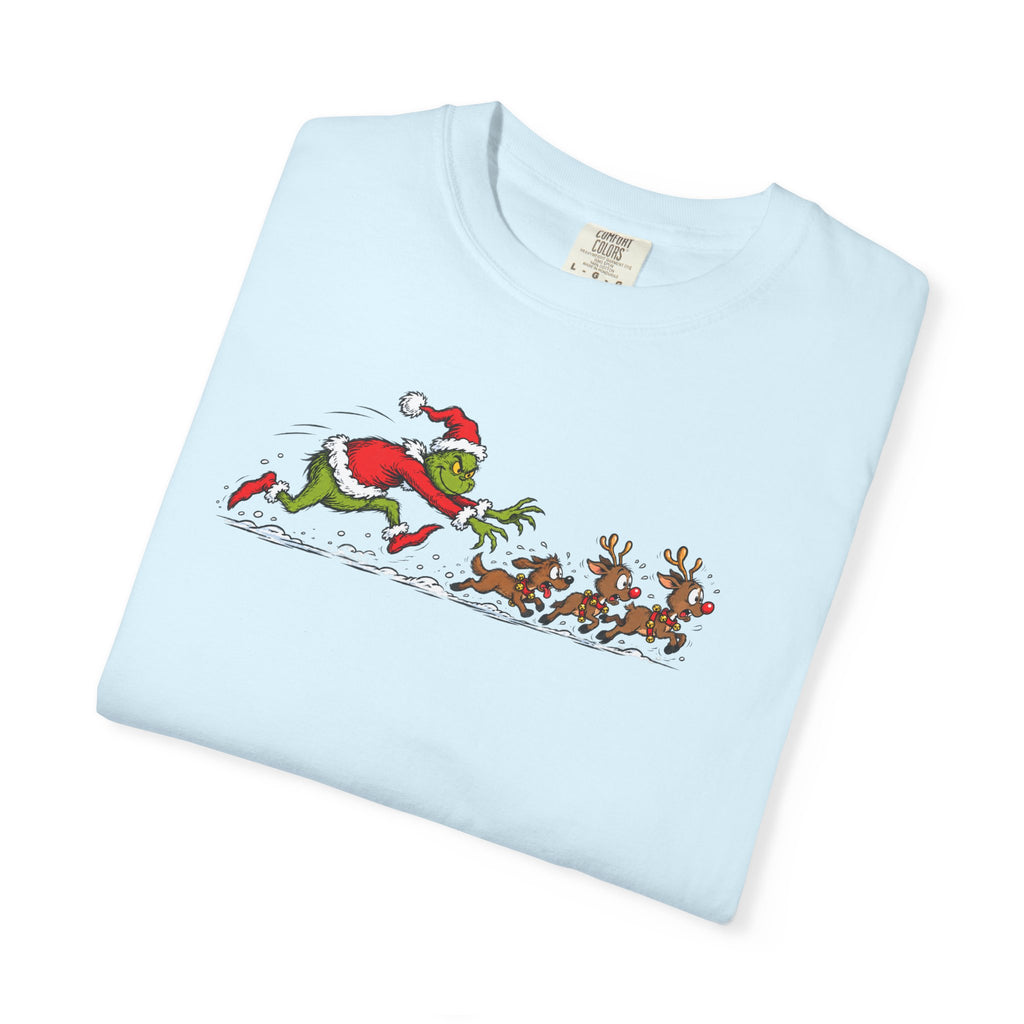 Grinch Santa Dash Tee