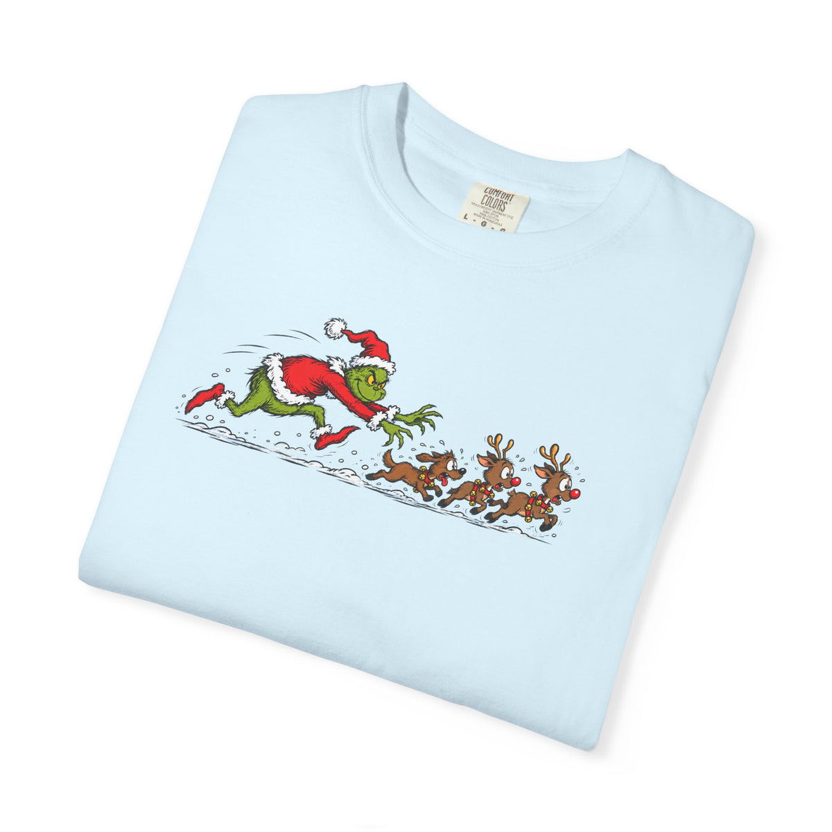 Grinch Santa Dash Tee