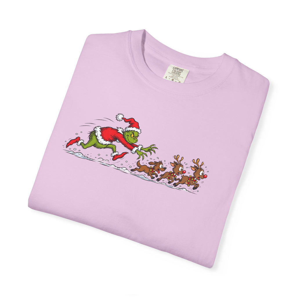 Grinch Santa Dash Tee