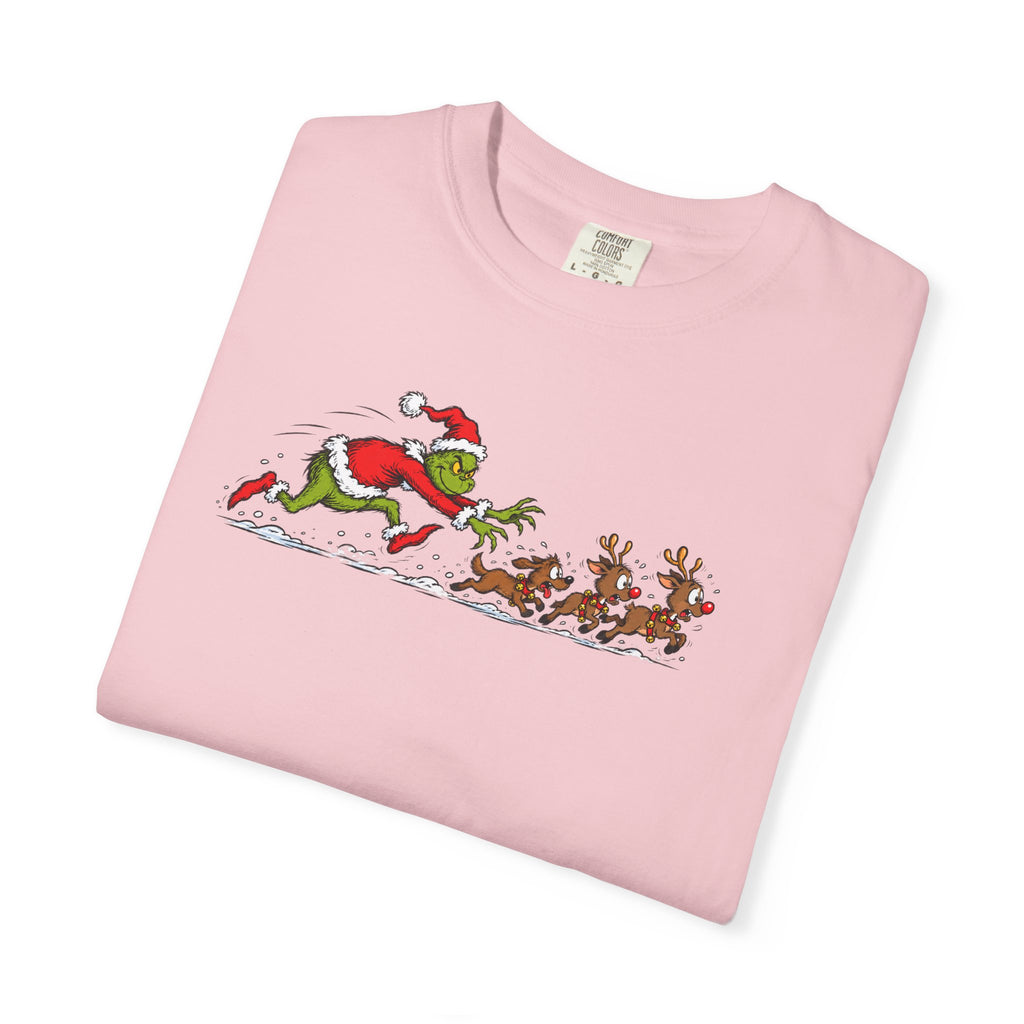 Grinch Santa Dash Tee