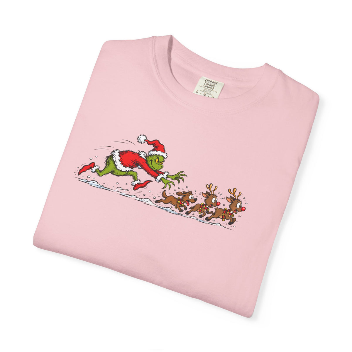 Grinch Santa Dash Tee