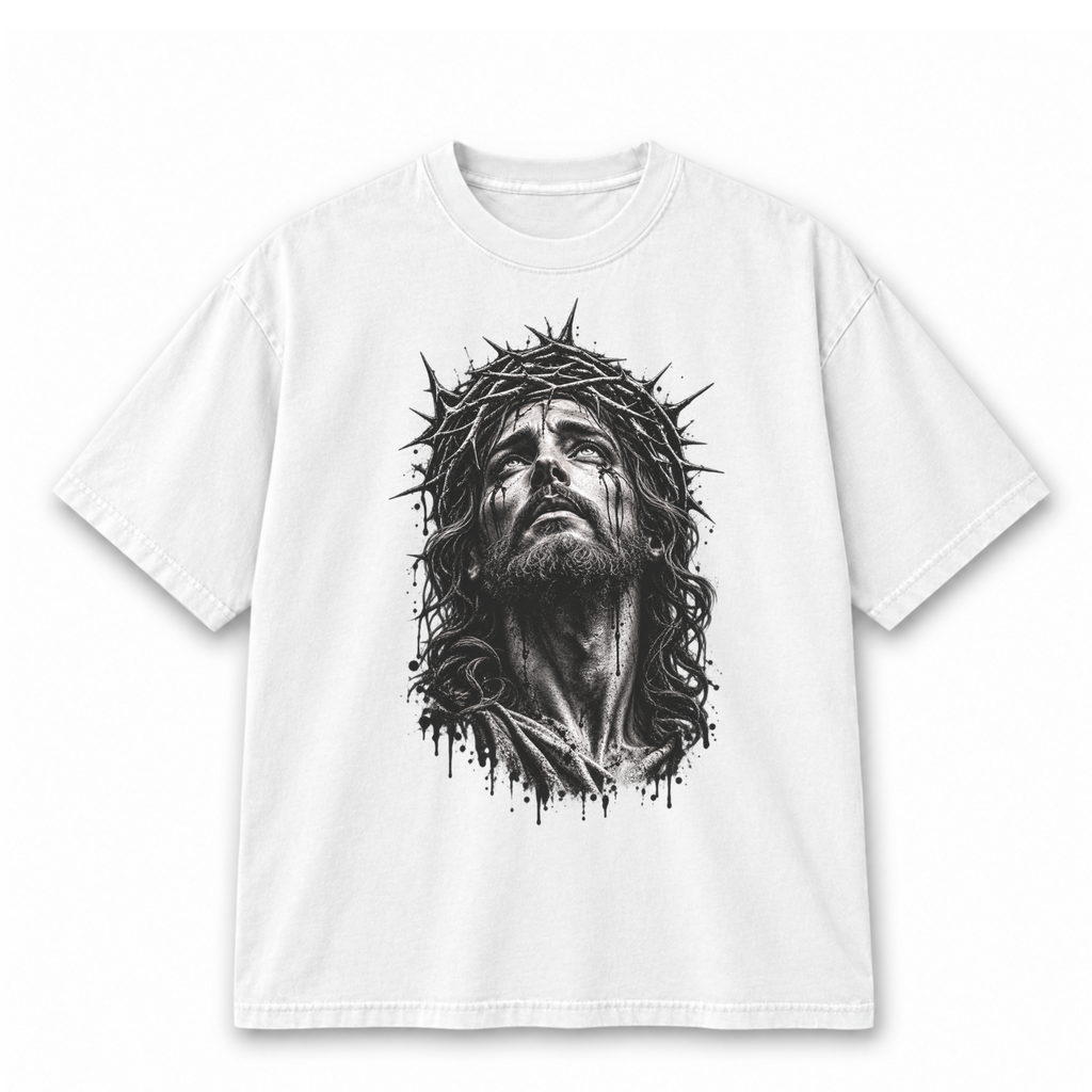 Crown of Thorns Jesus Tee