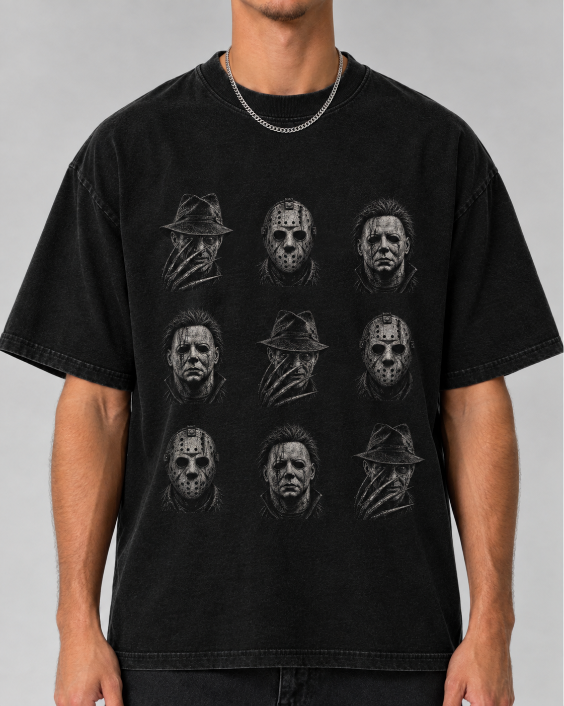 Nightmare Society Grid Tee