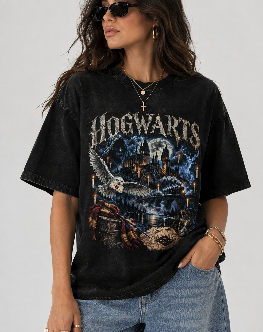 Hogwarts Vintage Tee